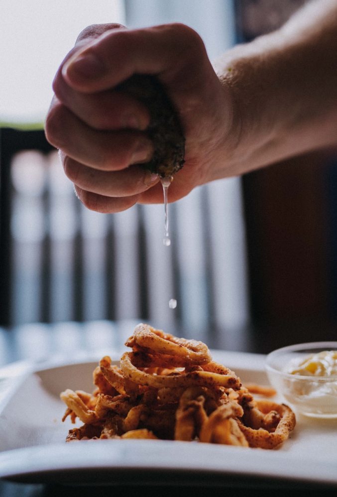 Seasonal autumn meal featuring local South Devon produce in a holiday home setting