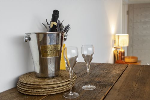 Inviting holiday home interior with comfortable decor and finishing touches.