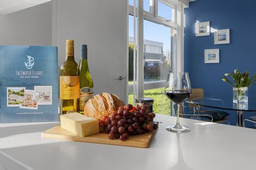 Seasonal autumn meal featuring local South Devon produce in a holiday home setting