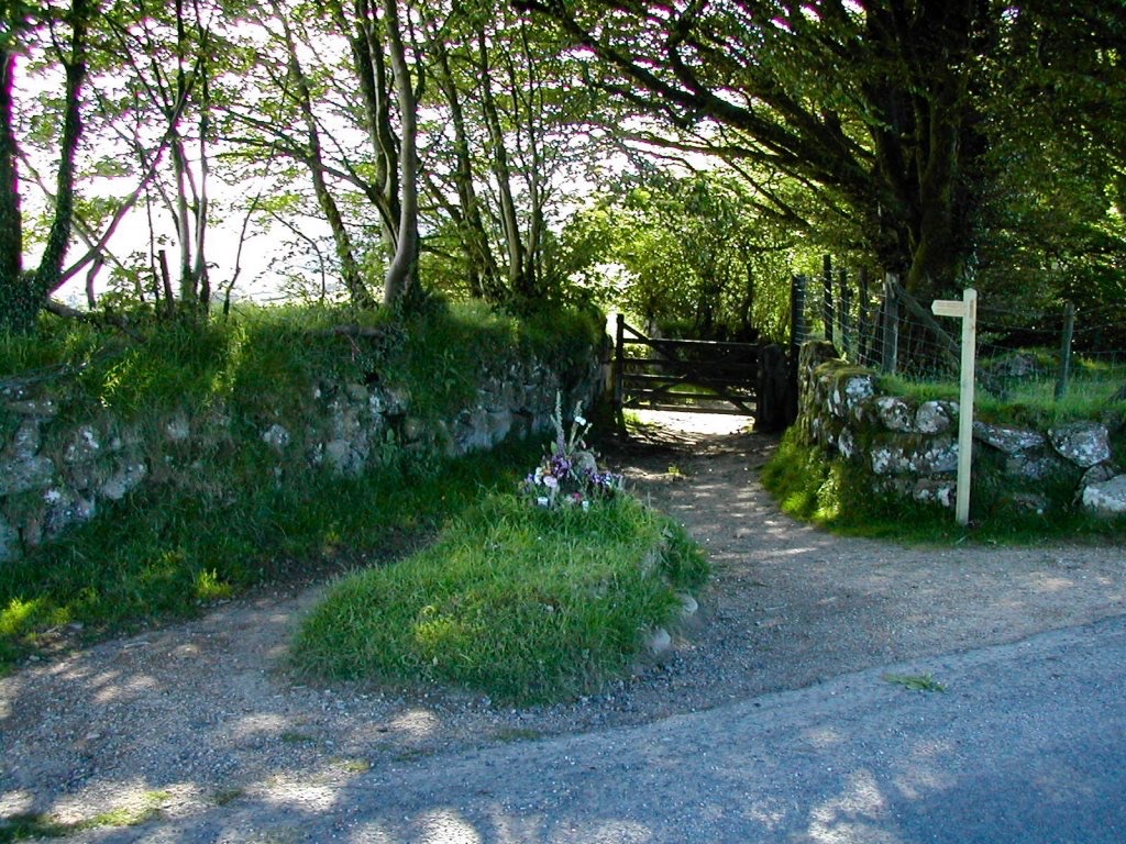 Jay's Grave on Dartmoor in South Devon