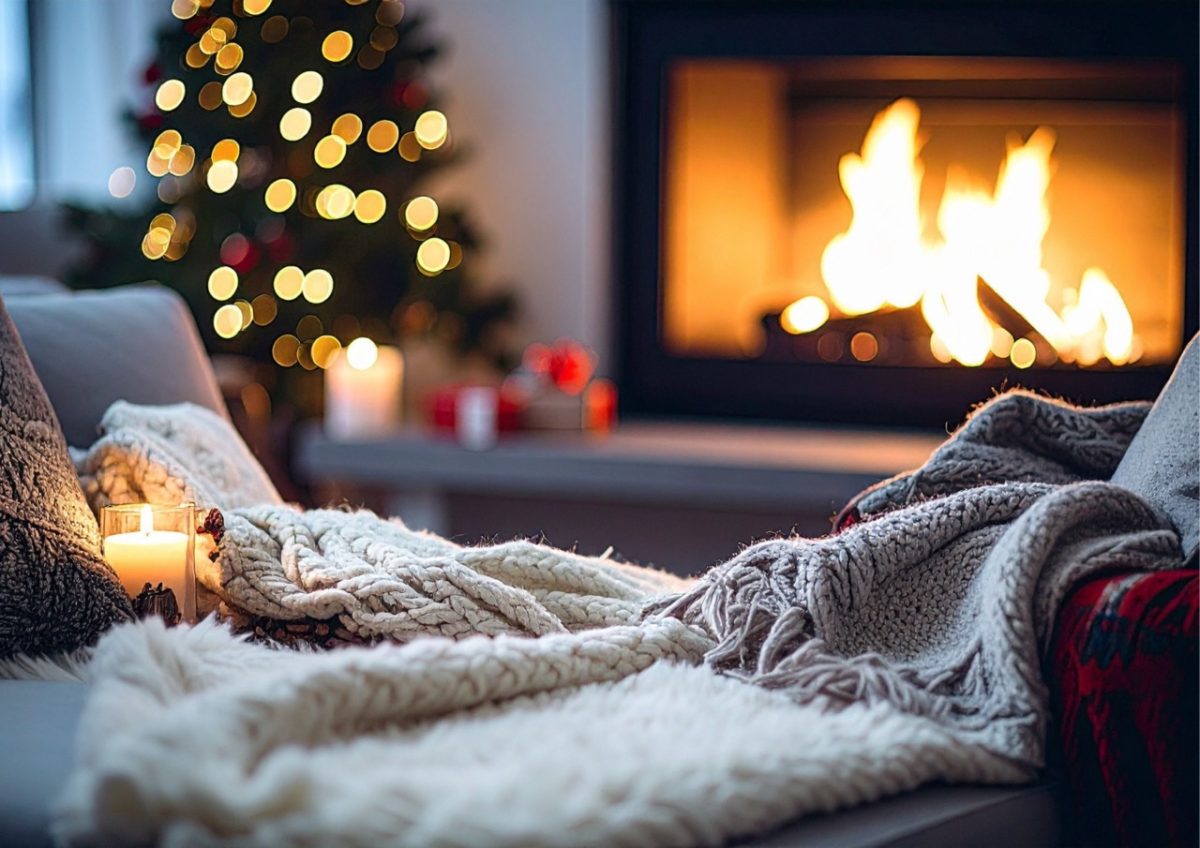 A cosy lounge in a South Devon